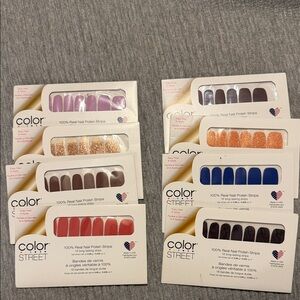 Color Street Vibrant Nail Polish Strips Collection